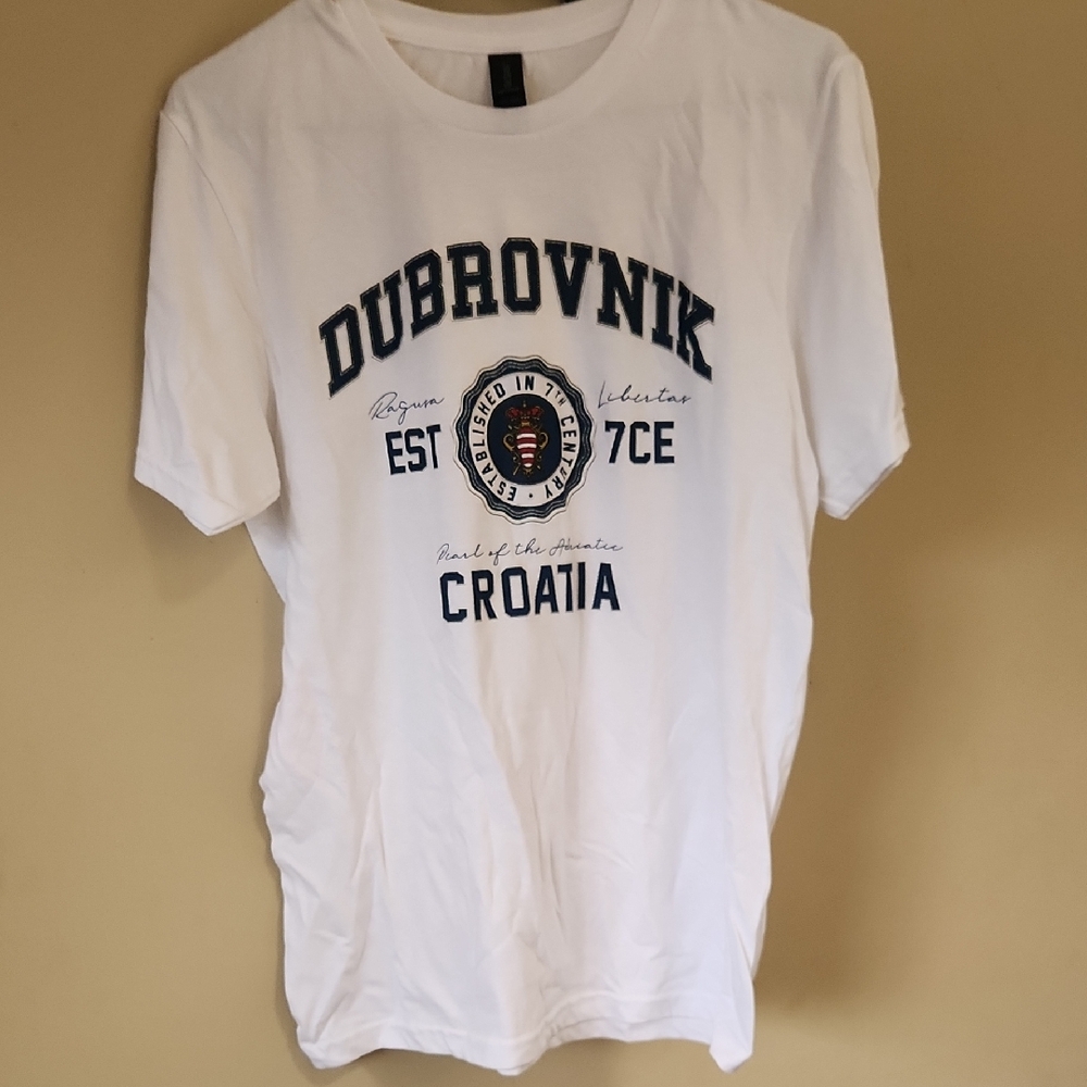 White Dubrovnik Graphic T-Shirt